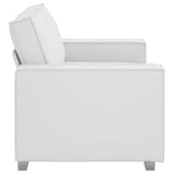 Fauteuil canapé Blanc 160 x 78 x 84 cm Cuir artificiel