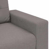 Sofa 3 places avec coussin Taupe tissu