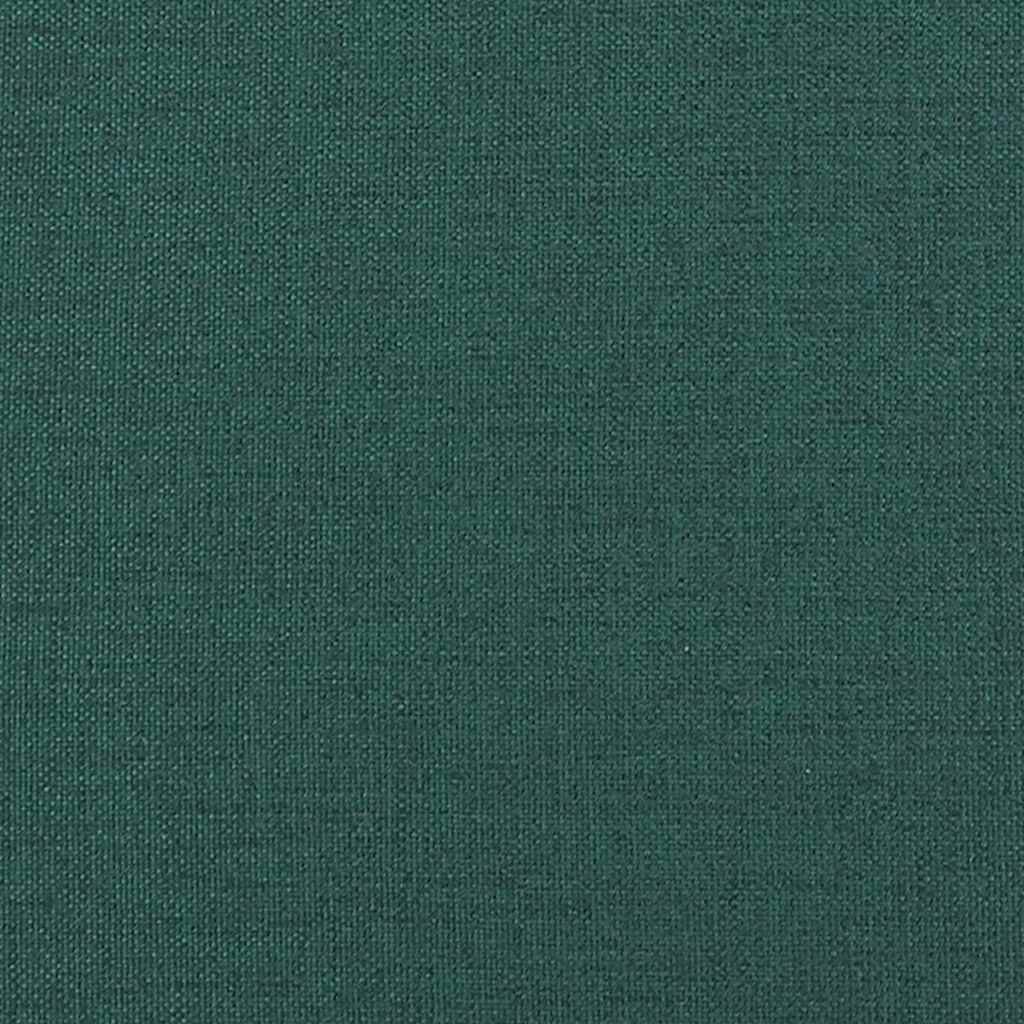 Canapé avec coussin Vert foncé 100 x 77 x 82 cm tissu
