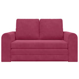 Canapé-Lit Bordeaux 148 x 71 x 83 cm Velours