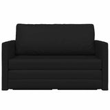 Canapé-Lit Noir 124 x 71 x 78 cm Cuir artificiel