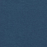 Canapé modulaire sans accoudoirs Bleu 55 cm Tissu