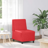 Unité de Sofa Modulaire Sans Accoudoirs Rouge 55 x 74 x 82 cm
