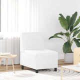 Unité de Sofa Modulaire Sans Accoudoirs Blanc 55 x 74 x 82 cm