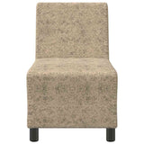 Unité de Sofa Modulaire Sans Accoudoirs Gris clair