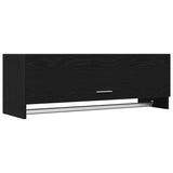 Armoire avec stockage Noir 100 x 32.5 x 35 cm Bois d'ingénierie