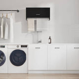 Armoire avec stockage Noir 70 x 32.5 x 35 cm Bois d'ingénierie