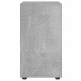 Buffet VISNES gris béton 60x40x73 cm bois d'ingénierie