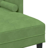 Ensemble de Canapés Vert clair 173 x 131 x 67 cm Velours