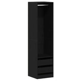 Armoire Chêne noir 50 x 50 x 200 cm Bois d'ingénierie