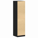 Armoire Chêne noir 50 x 50 x 200 cm Bois d'ingénierie