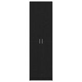 Armoire Chêne noir 55 x 25 x 189 cm Bois d'ingénierie
