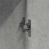 Armoire Gris béton 55 x 25 x 189 cm Bois d'ingénierie