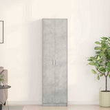 Armoire Gris béton 55 x 25 x 189 cm Bois d'ingénierie