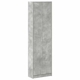 Armoire Gris béton 55 x 25 x 189 cm Bois d'ingénierie