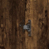 Armoire Chêne fumé 55 x 25 x 189 cm Bois d'ingénierie