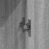 Armoire Sonoma gris 55 x 25 x 189 cm Bois d'ingénierie