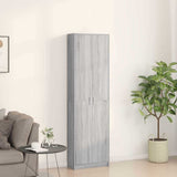 Armoire Sonoma gris 55 x 25 x 189 cm Bois d'ingénierie