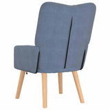 Fauteuil relaxant Bleu 63 x 67 x 94 cm tissu