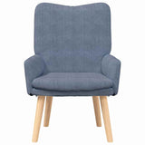 Fauteuil relaxant Bleu 63 x 67 x 94 cm tissu