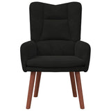 Fauteuil relaxant Noir 63 x 67 x 94 cm Velours