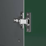 Armoire Tableau Noir avec porte Gris et blanc Bois d'ingénierie