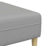 Ensemble de Canapés Gris nuage tissu