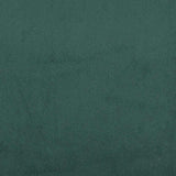 Canapé en velours avec coussin Vert foncé 208 cm Velours