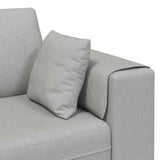 Sofa en tissu avec coussin Gris nuage 208 cm tissu
