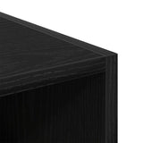 Armoire Chêne noir 30 x 50 x 200 cm Bois d'ingénierie