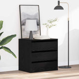 Commode Autre Chêne noir 60 x 41 x 58 cm Bois d'ingénierie