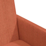 Chaises de salle à manger 2 pcs Rouge orange 57 x 66 x 94 cm