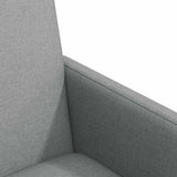 Chaises de salle à manger 2 pcs Gris clair 57 x 66 x 94 cm