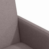 Chaises de salle à manger 2 pcs Taupe 57 x 66 x 94 cm tissu