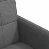 Chaises de salle à manger 2 pcs Gris foncé 58 x 65 x 94 cm