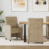 Chaises de salle à manger 2 pcs Gris clair 57 x 67 x 95 cm