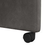 Chaises de salle à manger 2 pcs Noir 58 x 67 x 97 cm Faux cuir