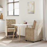 Chaises de salle à manger 2 pcs Gris clair 58 x 67 x 97 cm