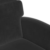 Chaises de salle à manger 2 pcs Noir 58 x 65 x 98 cm Velours