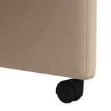 Chaises de salle à manger 2 pcs Cappuccino 58 x 65 x 98 cm