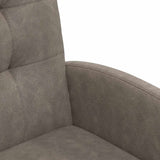 Chaises de salle à manger 2 pcs Gris 57 x 67 x 98 cm Faux cuir