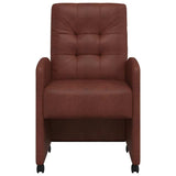 Chaises de salle à manger 2 pcs Marron brillant 57 x 67 x 98 cm