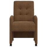 Chaises de salle à manger 2 pcs Marron 57 x 67 x 98 cm