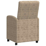 Chaises de salle à manger 2 pcs Gris clair 57 x 67 x 98 cm