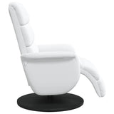 Fauteuil inclinable Blanc 71 x 98 x 106 cm Faux cuir