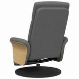 Fauteuil de massage inclinable Gris foncé 79 x 87 x 104.5 cm