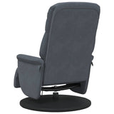 Fauteuil de massage inclinable Gris foncé 91 x 71 x 105.5 cm