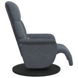 Fauteuil de massage inclinable Gris foncé 91 x 71 x 105.5 cm