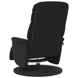 Fauteuil de massage inclinable Noir 91 x 71 x 105.5 cm Velours