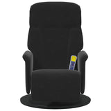 Fauteuil de massage inclinable Noir 91 x 71 x 105.5 cm Velours